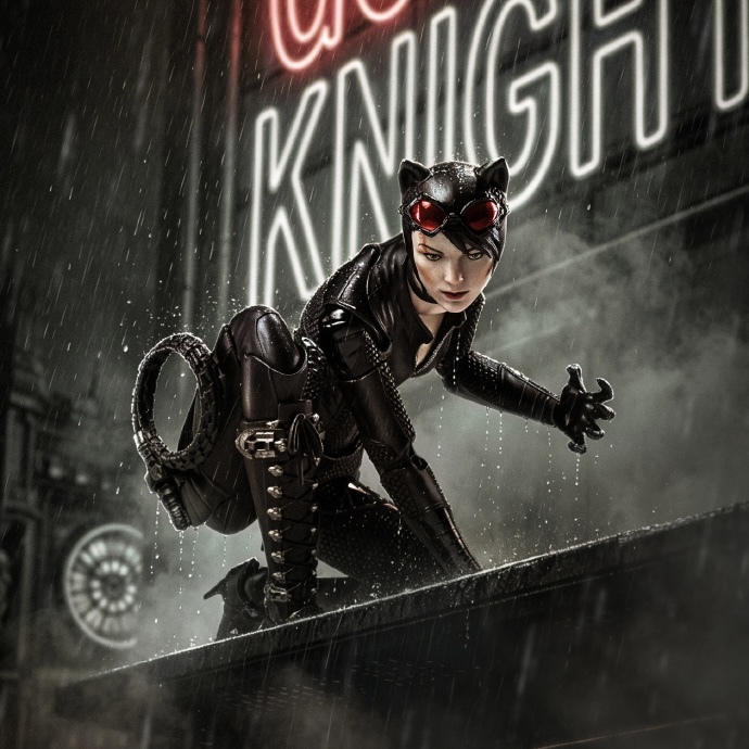 【Pre-order】1/12 UPFinegures LPZZ Batman: Arkham Knight Catwoman Action Figure