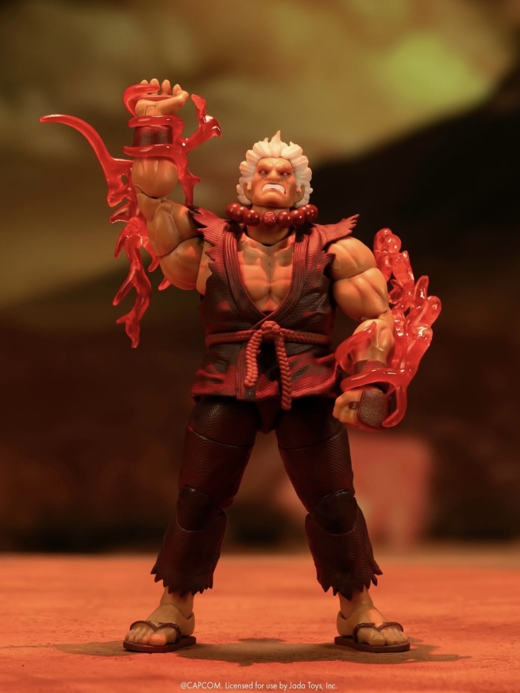 【Available】1/12 1/12  Jada Toys SDCC 2026 Exclusive Akuma Player 2 Deluxe Edition action figure