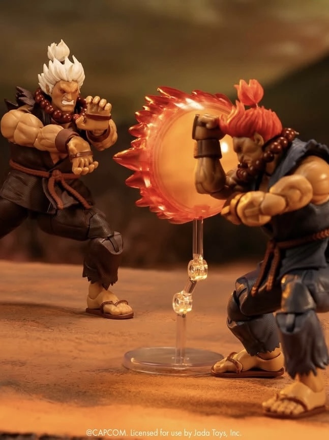 【Available】1/12 1/12  Jada Toys SDCC 2026 Exclusive Akuma Player 2 Deluxe Edition action figure