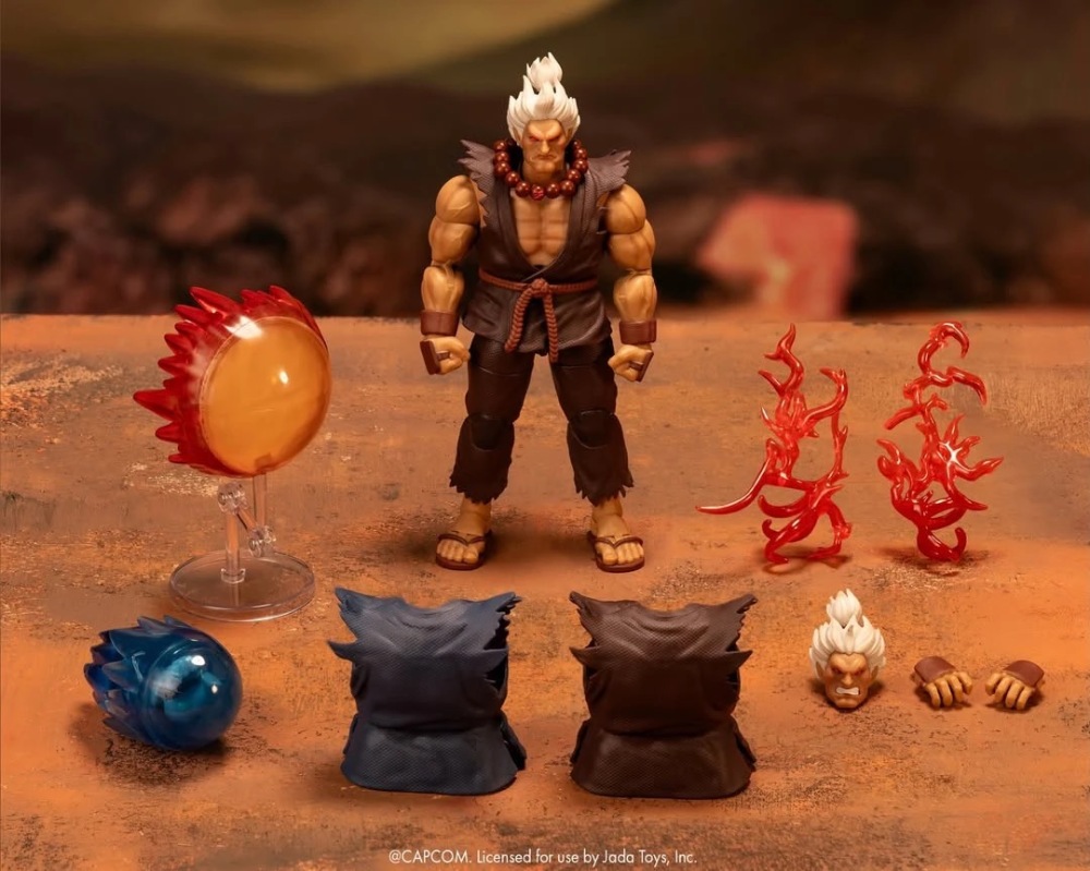 【Available】1/12 1/12  Jada Toys SDCC 2026 Exclusive Akuma Player 2 Deluxe Edition action figure