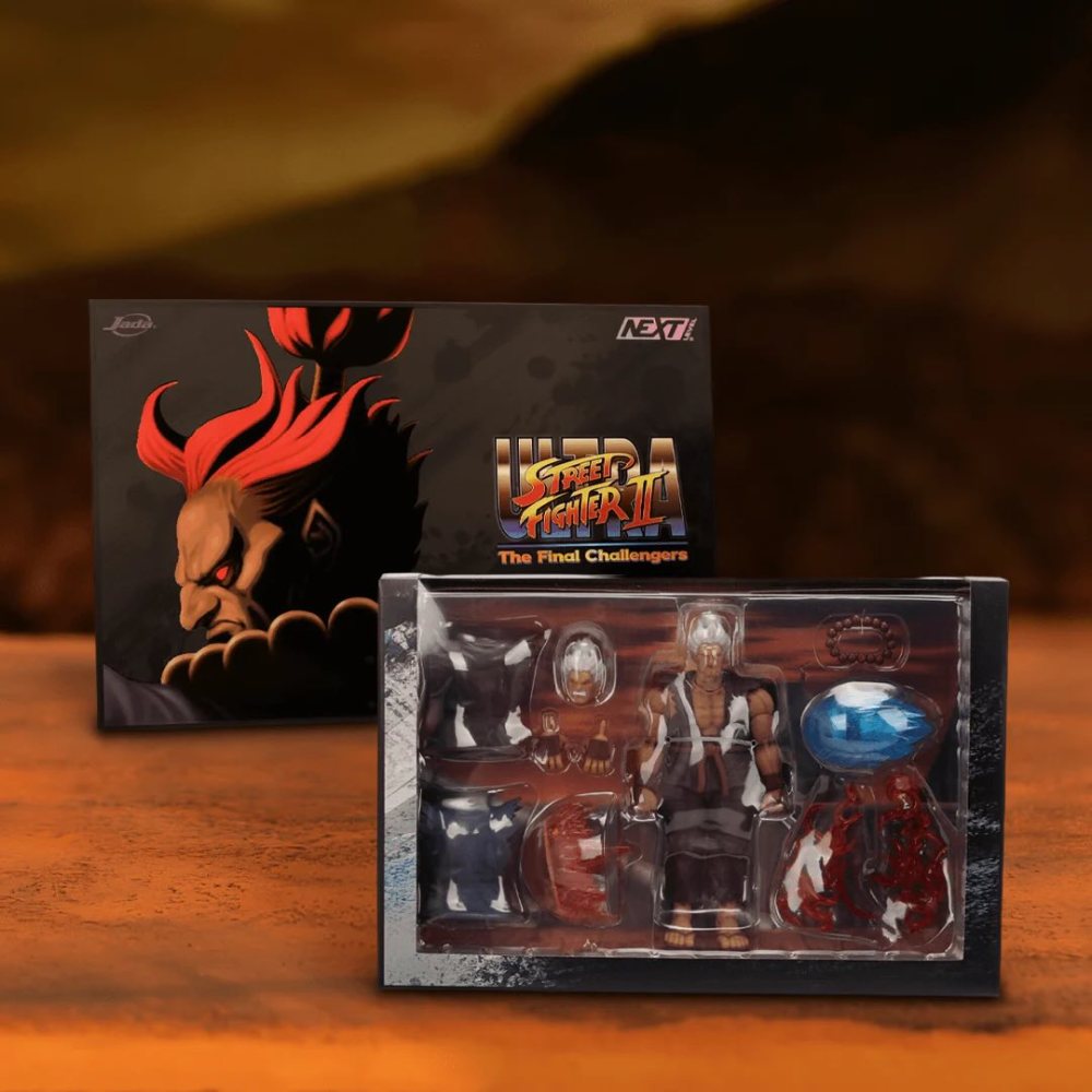 【Available】1/12 1/12  Jada Toys SDCC 2026 Exclusive Akuma Player 2 Deluxe Edition action figure