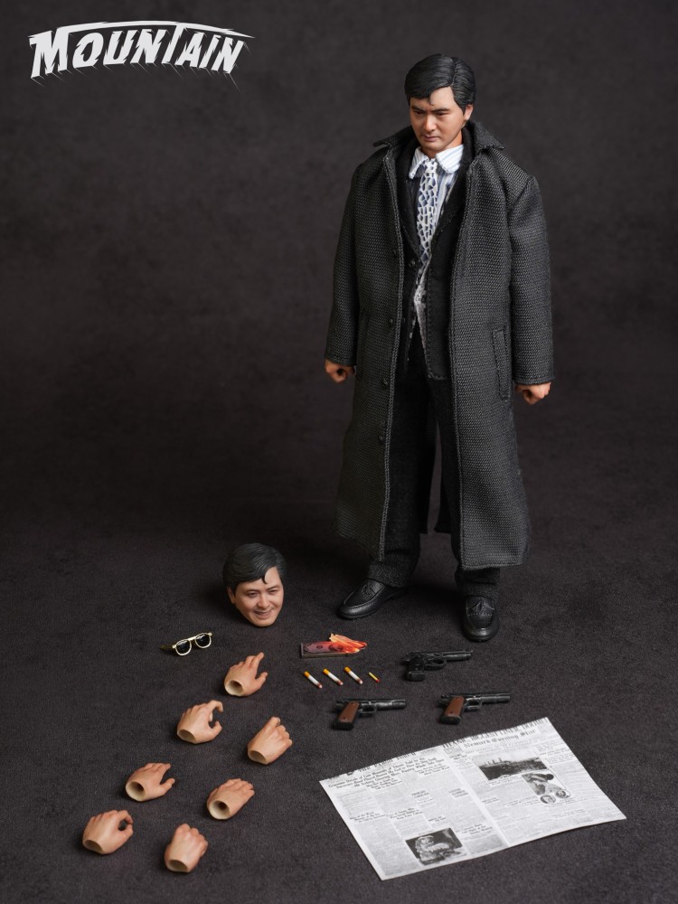 【Pre-order】1/12 Mountain Studio Xiao Ma Double Gun Hero Black Windbreaker action figure
