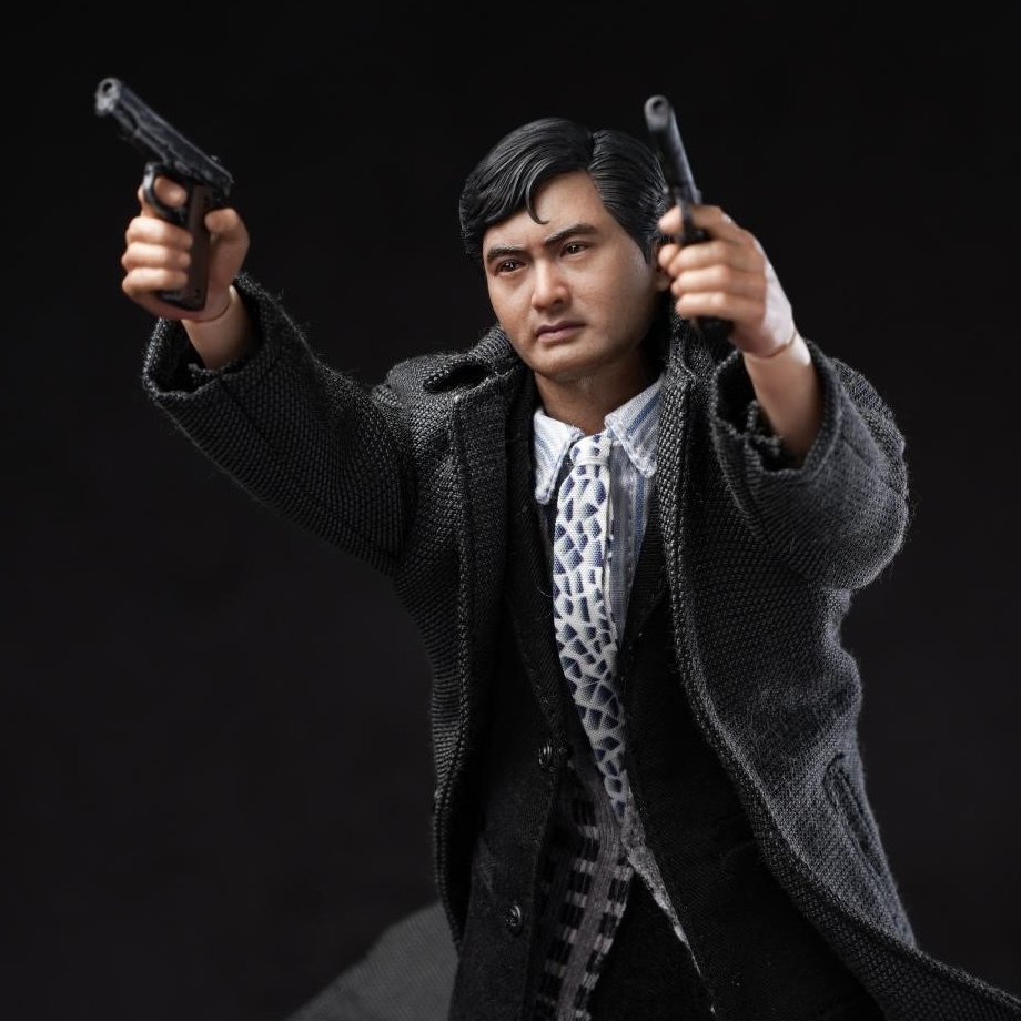 【Pre-order】1/12 Mountain Studio Xiao Ma Double Gun Hero Black Windbreaker action figure