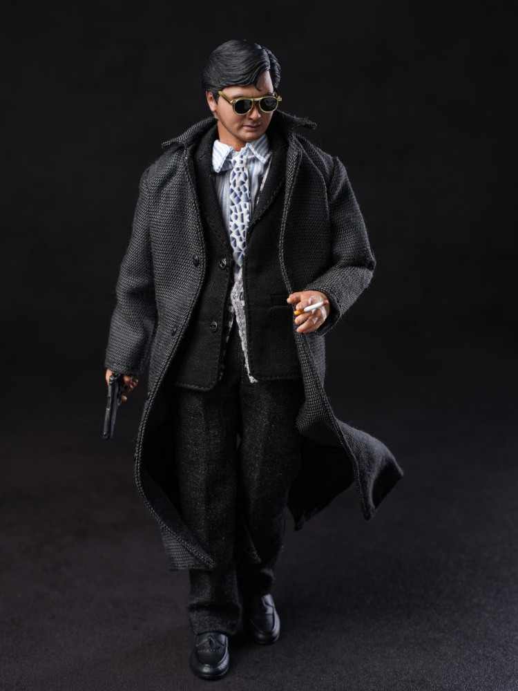 【Pre-order】1/12 Mountain Studio Xiao Ma Double Gun Hero Black Windbreaker action figure