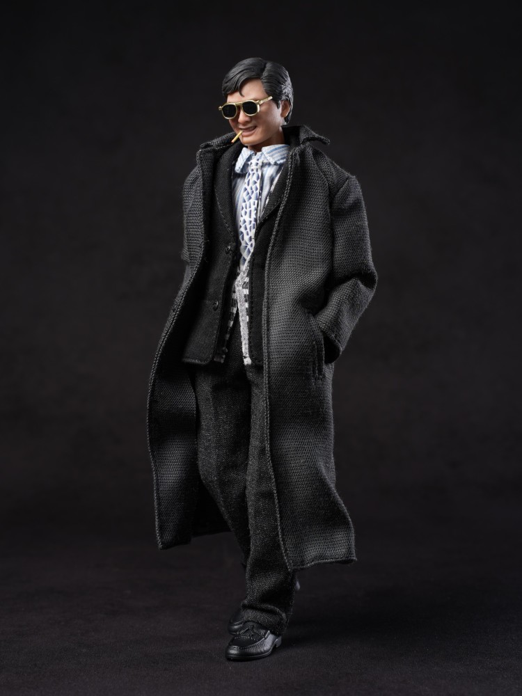 【Pre-order】1/12 Mountain Studio Xiao Ma Double Gun Hero Black Windbreaker action figure