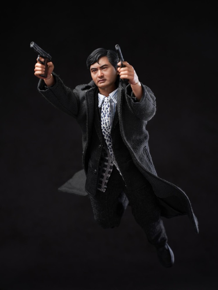 【Pre-order】1/12 Mountain Studio Xiao Ma Double Gun Hero Black Windbreaker action figure