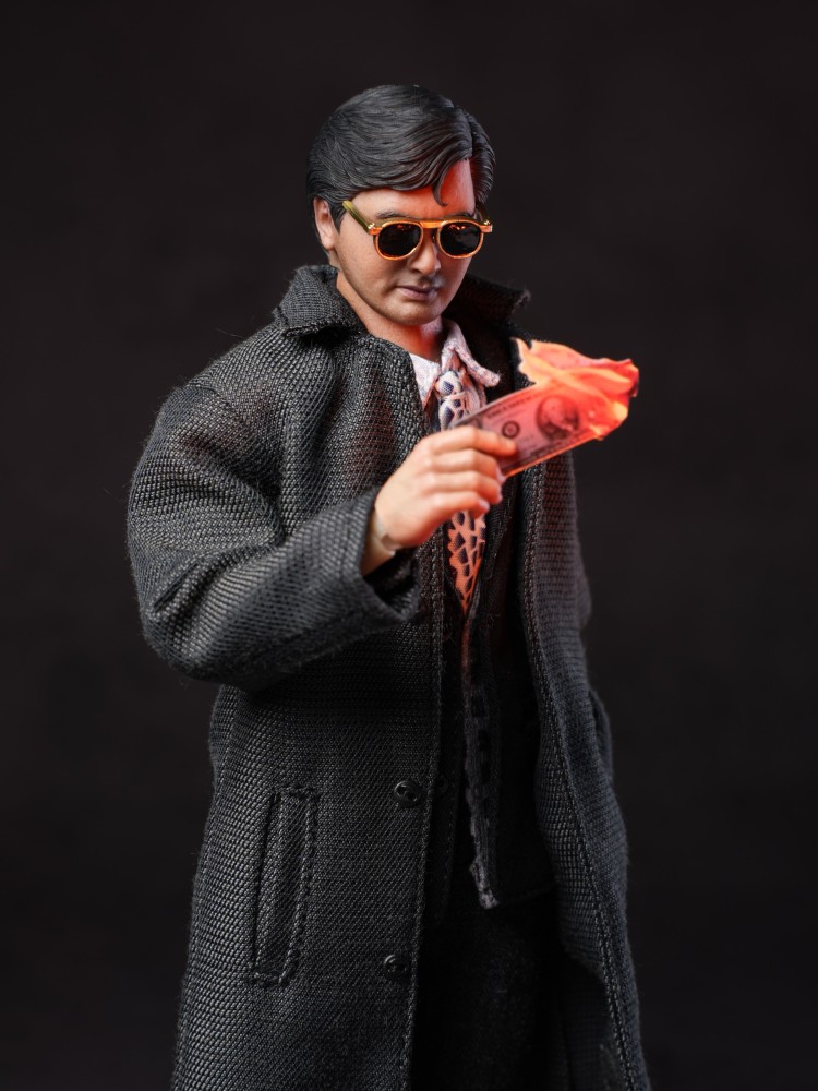 【Pre-order】1/12 Mountain Studio Xiao Ma Double Gun Hero Black Windbreaker action figure
