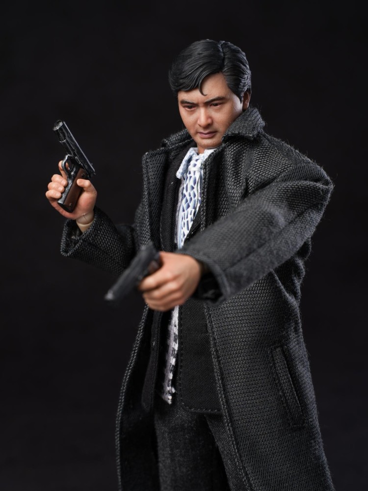 【Pre-order】1/12 Mountain Studio Xiao Ma Double Gun Hero Black Windbreaker action figure