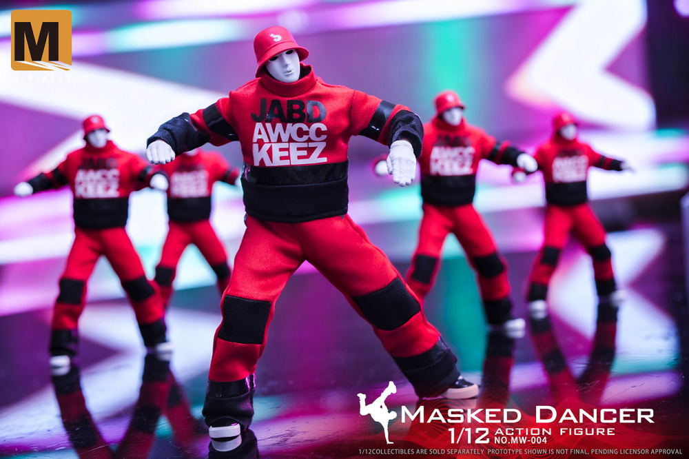 【Pre-order】1/12 MINIWORK Masquerade Dancer，NO.MW-004 action figure