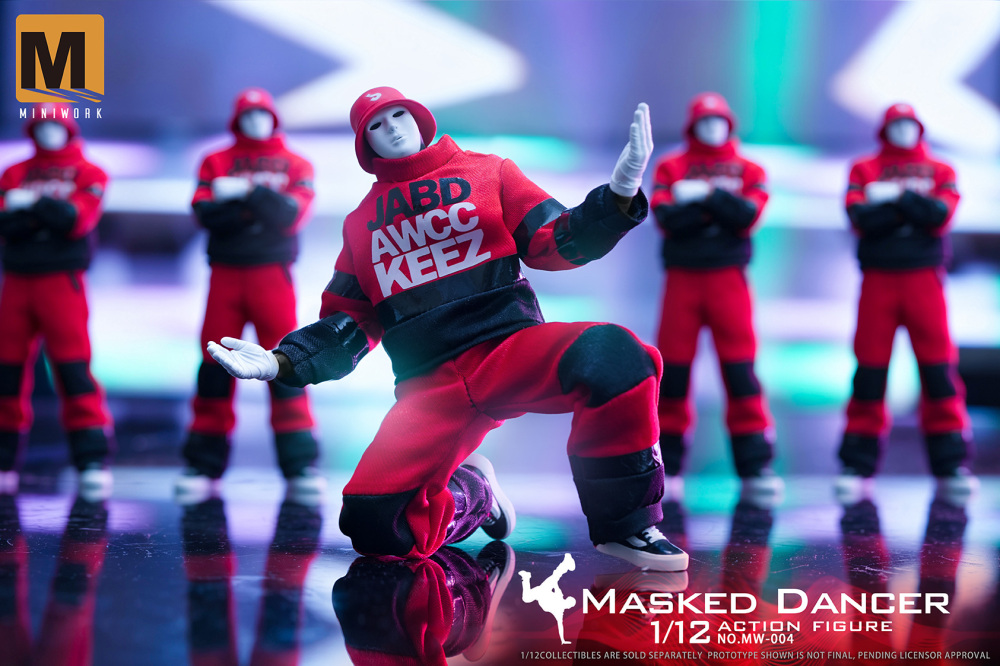 【Pre-order】1/12 MINIWORK Masquerade Dancer，NO.MW-004 action figure