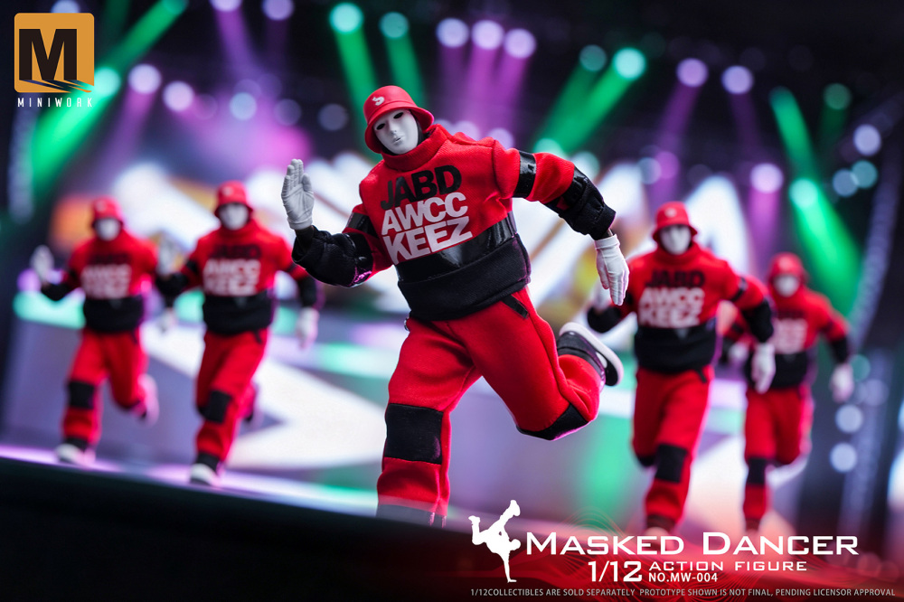 【Pre-order】1/12 MINIWORK Masquerade Dancer，NO.MW-004 action figure