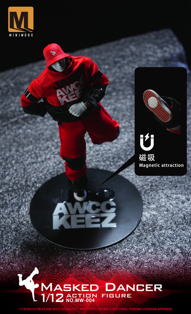 【Pre-order】1/12 MINIWORK Masquerade Dancer，NO.MW-004 action figure