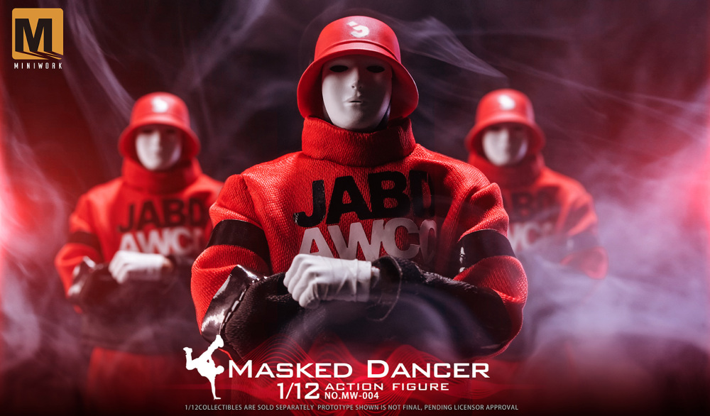 【Pre-order】1/12 MINIWORK Masquerade Dancer，NO.MW-004 action figure