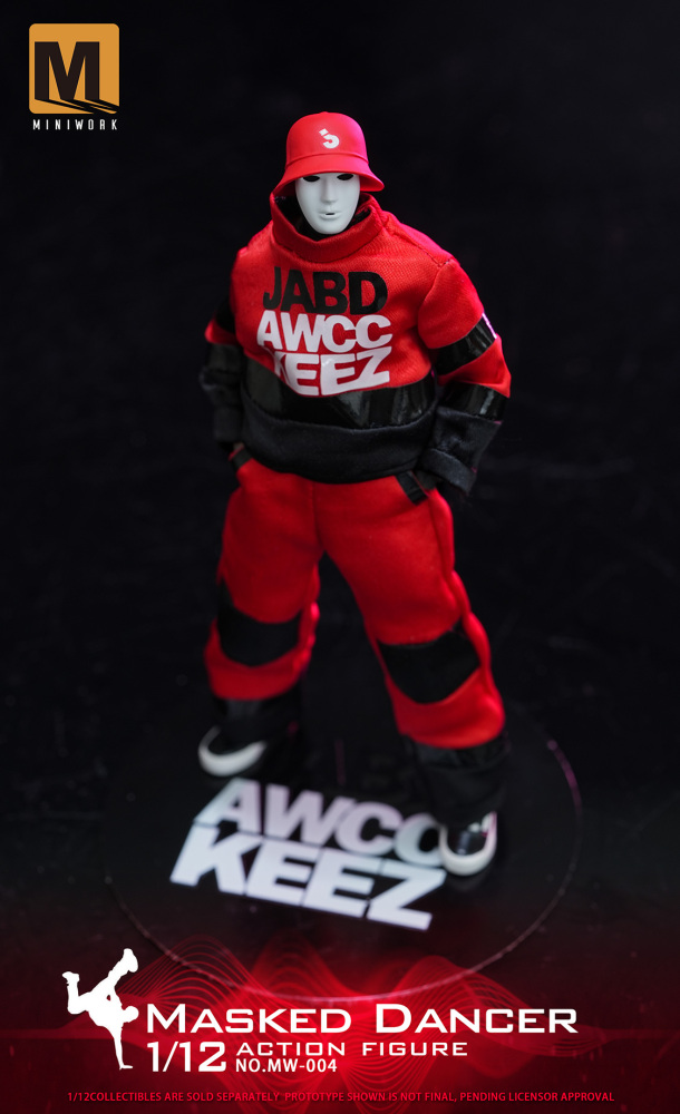 【Pre-order】1/12 MINIWORK Masquerade Dancer，NO.MW-004 action figure