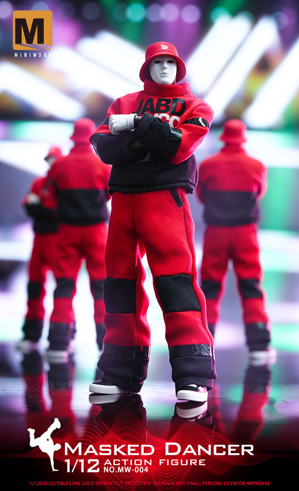 【Pre-order】1/12 MINIWORK Masquerade Dancer，NO.MW-004 action figure