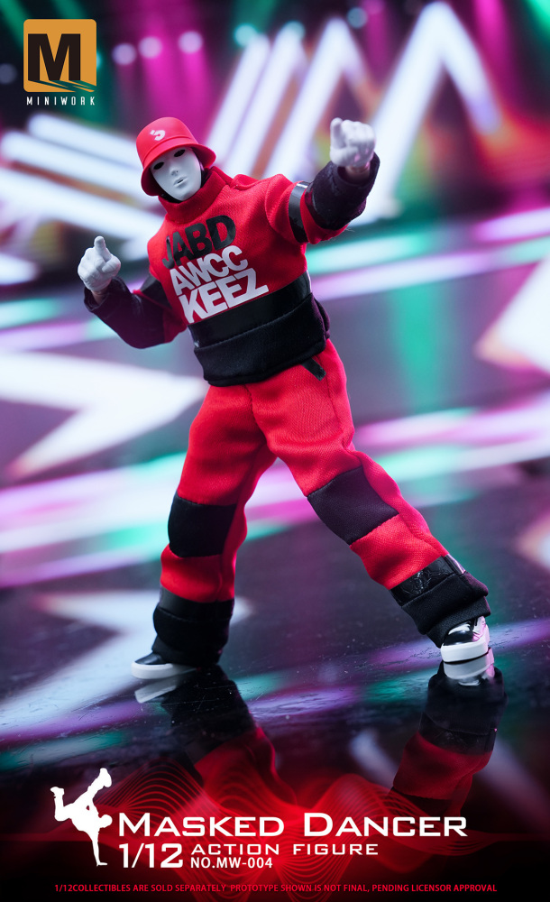 【Pre-order】1/12 MINIWORK Masquerade Dancer，NO.MW-004 action figure