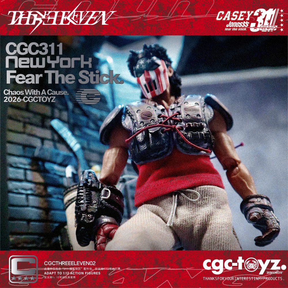 【Pre-order】1/12 cgctoyz-311 Riot District Accessory Pack