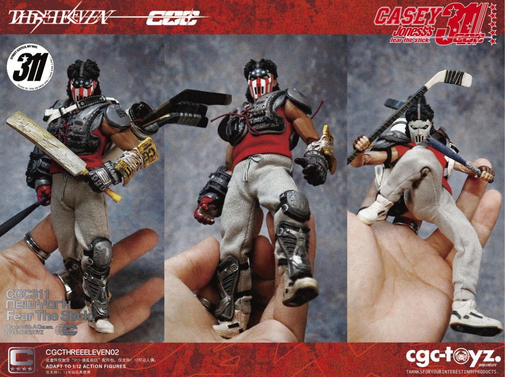 【Pre-order】1/12 cgctoyz-311 Riot District Accessory Pack
