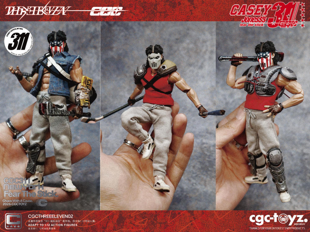 【Pre-order】1/12 cgctoyz-311 Riot District Accessory Pack