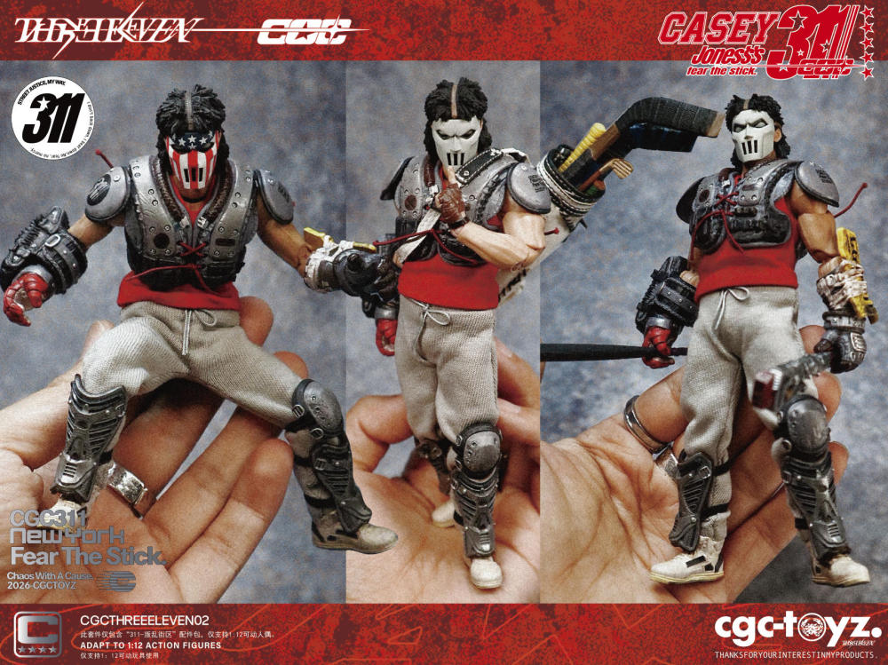 【Pre-order】1/12 cgctoyz-311 Riot District Accessory Pack