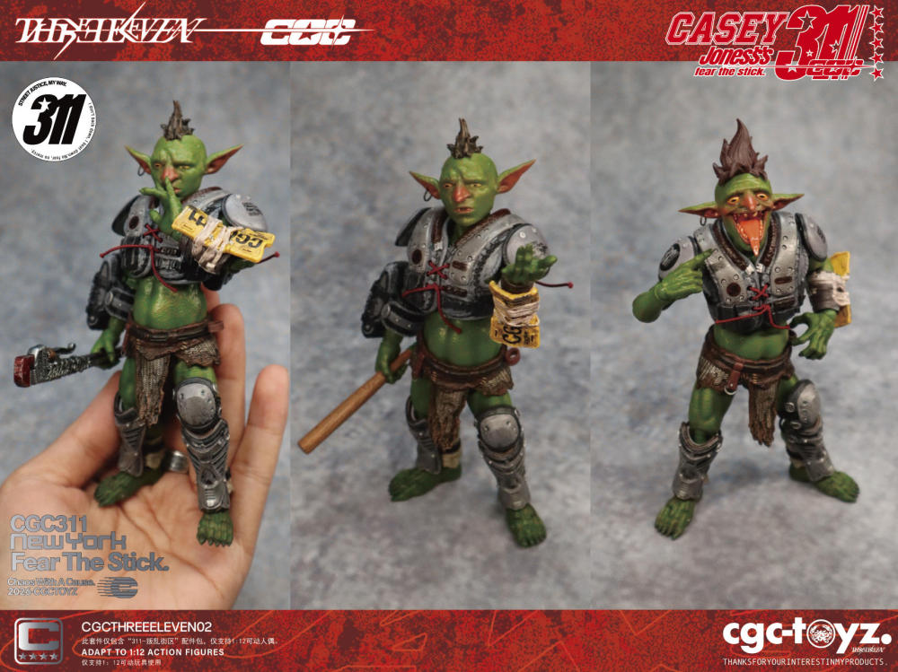 【Pre-order】1/12 cgctoyz-311 Riot District Accessory Pack