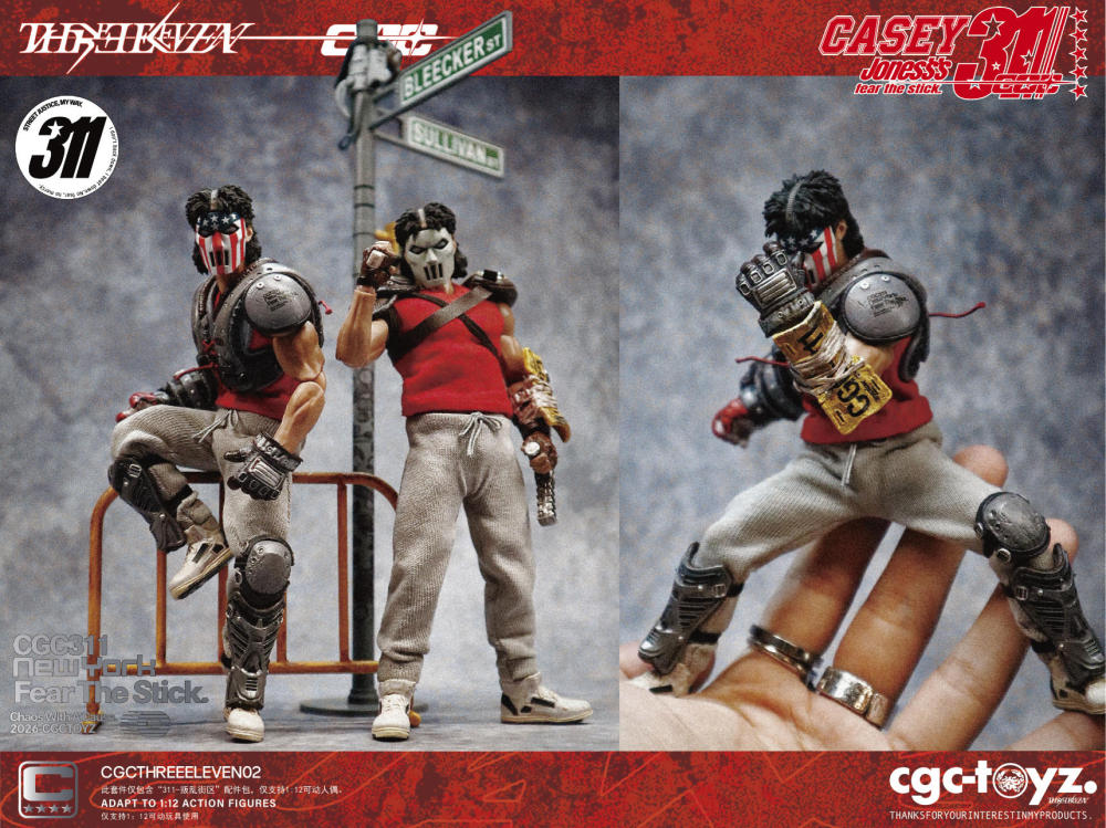 【Pre-order】1/12 cgctoyz-311 Riot District Accessory Pack