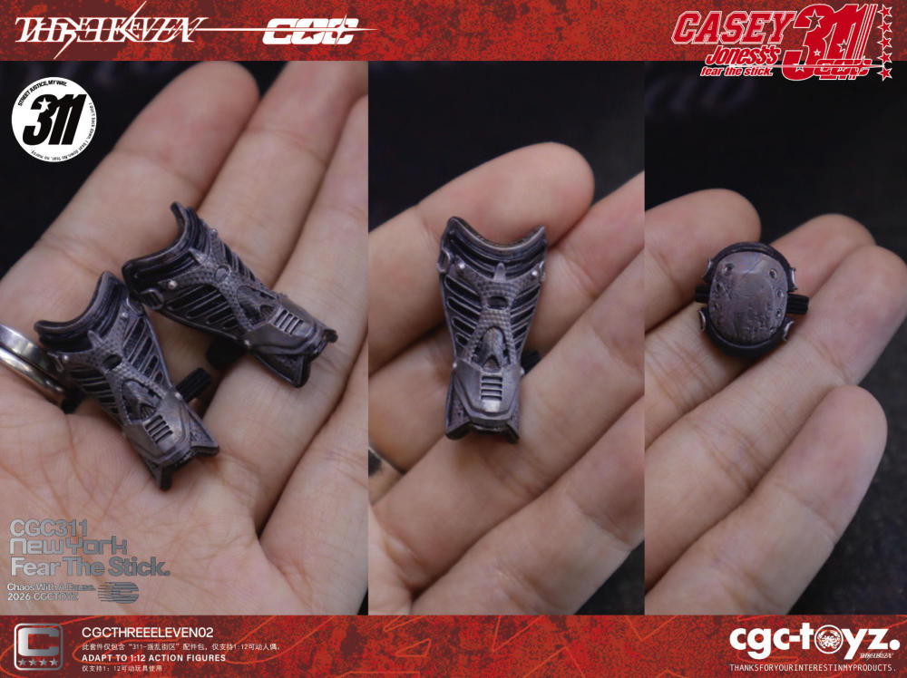 【Pre-order】1/12 cgctoyz-311 Riot District Accessory Pack