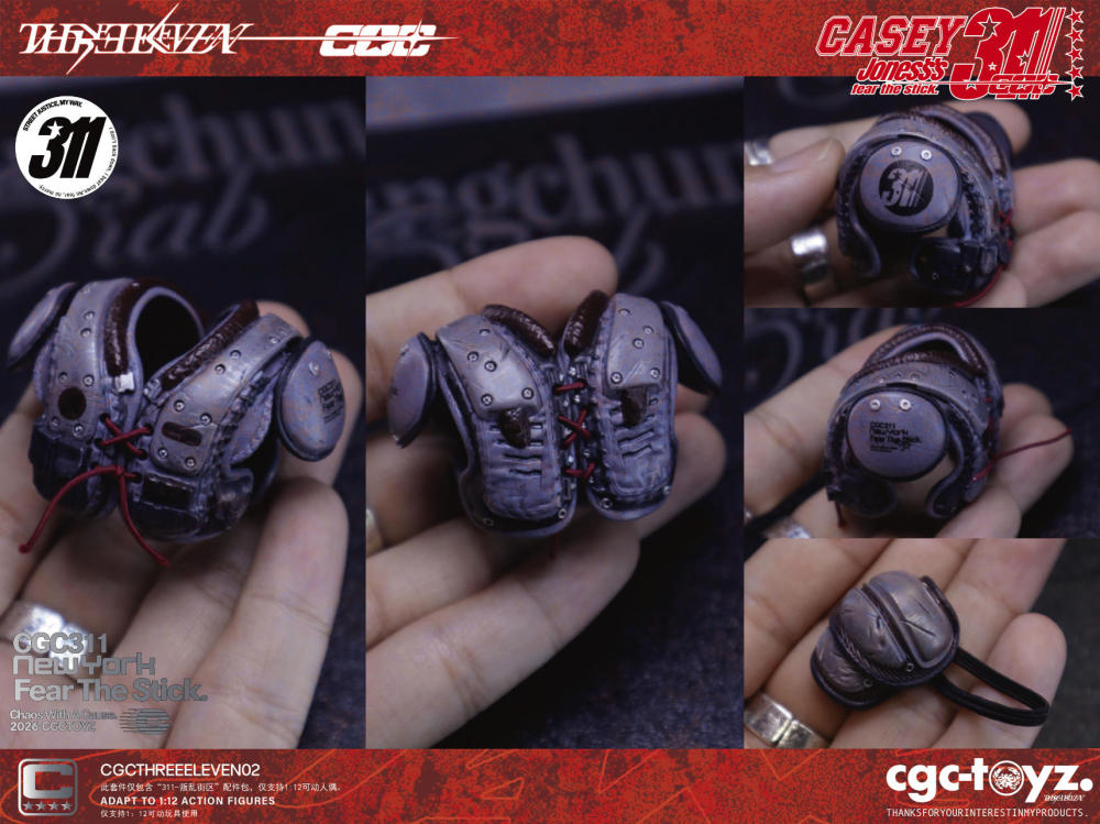 【Pre-order】1/12 cgctoyz-311 Riot District Accessory Pack