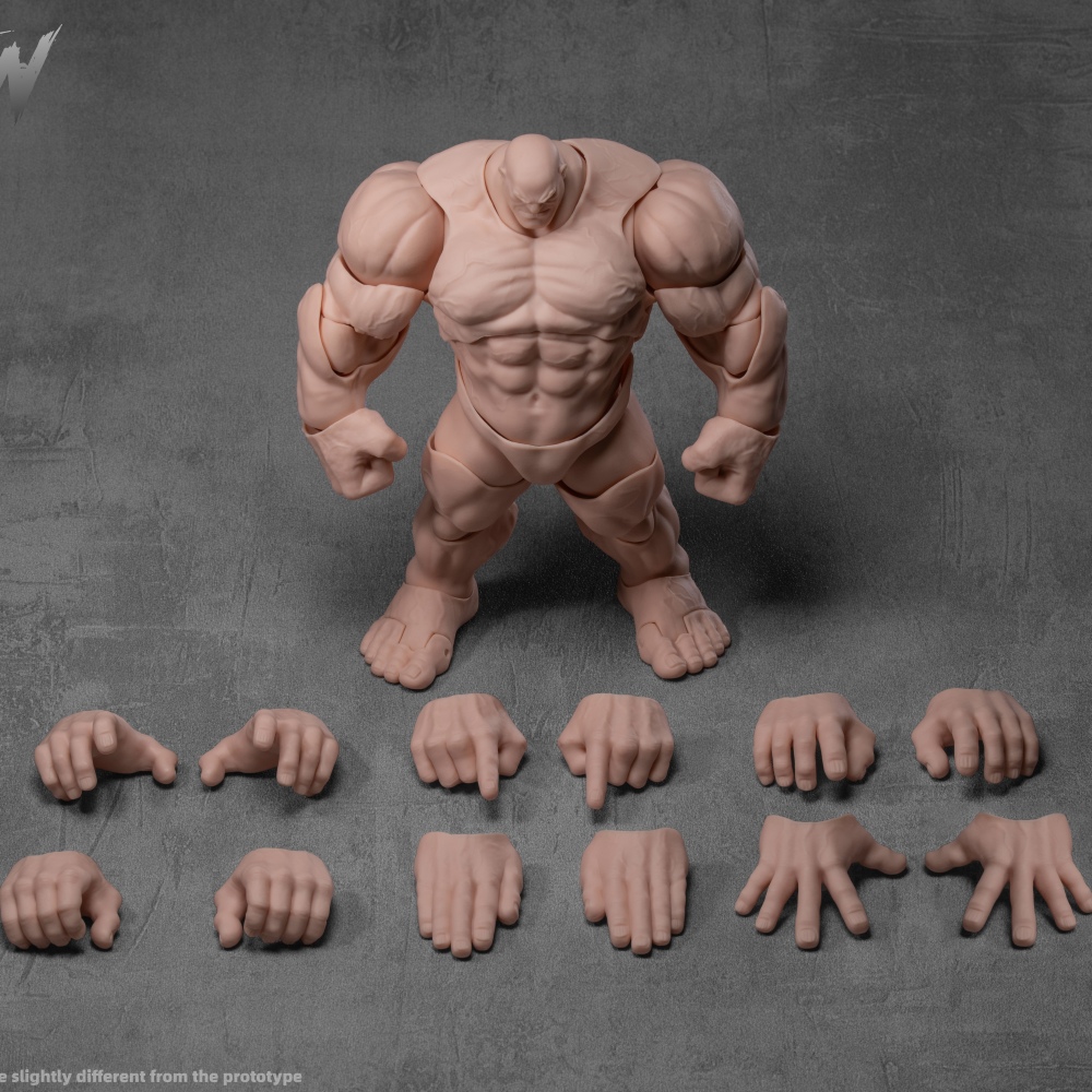 【Pre-order】1/12 Wind Toys Titan Action Muscle Body