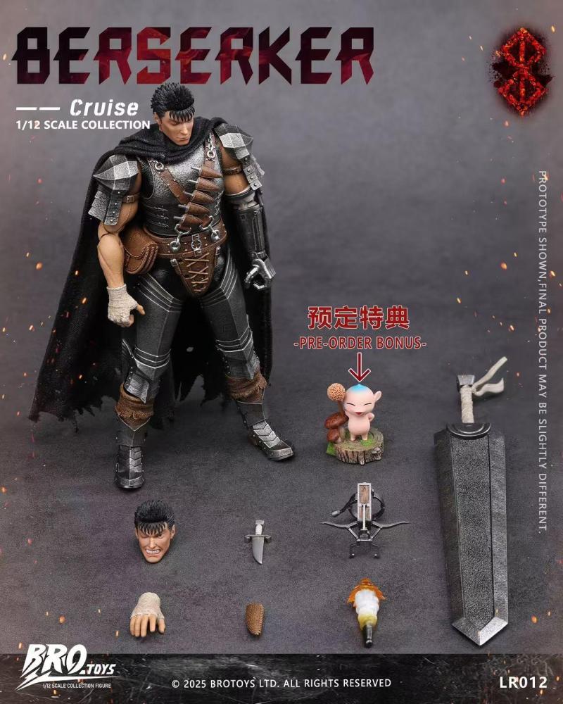 【Available】1/12 Brotoys Berserker Cruise action figure