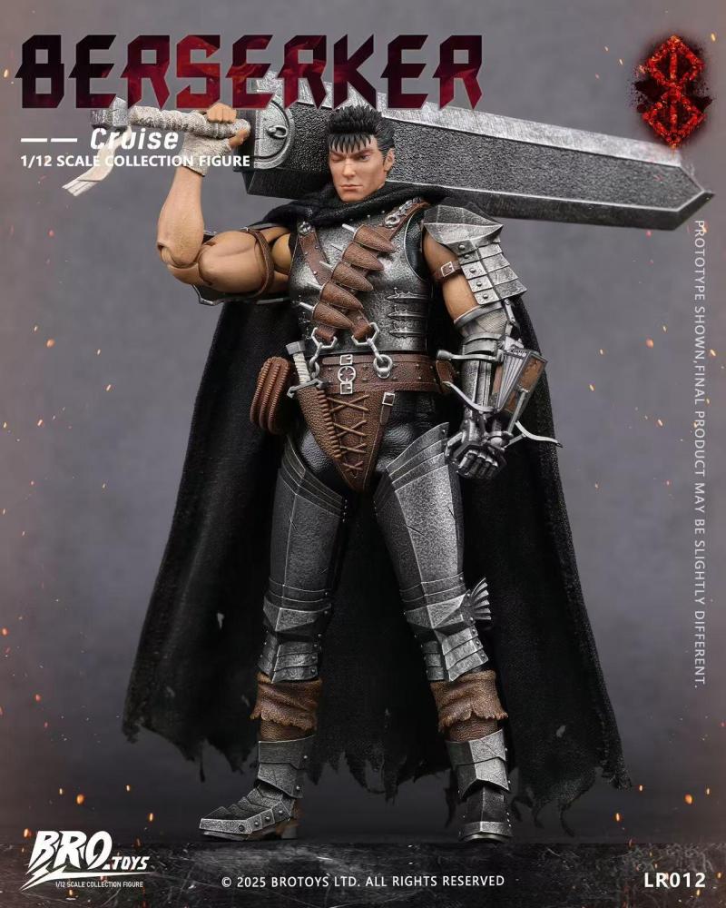 【Available】1/12 Brotoys Berserker Cruise action figure