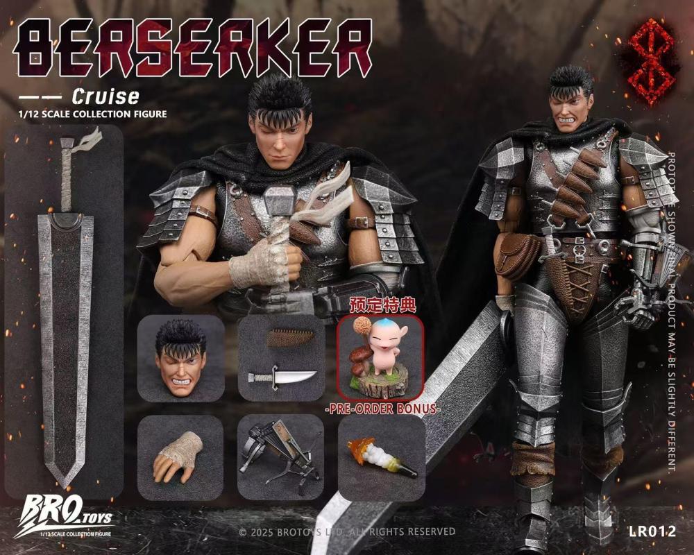 【Available】1/12 Brotoys Berserker Cruise action figure