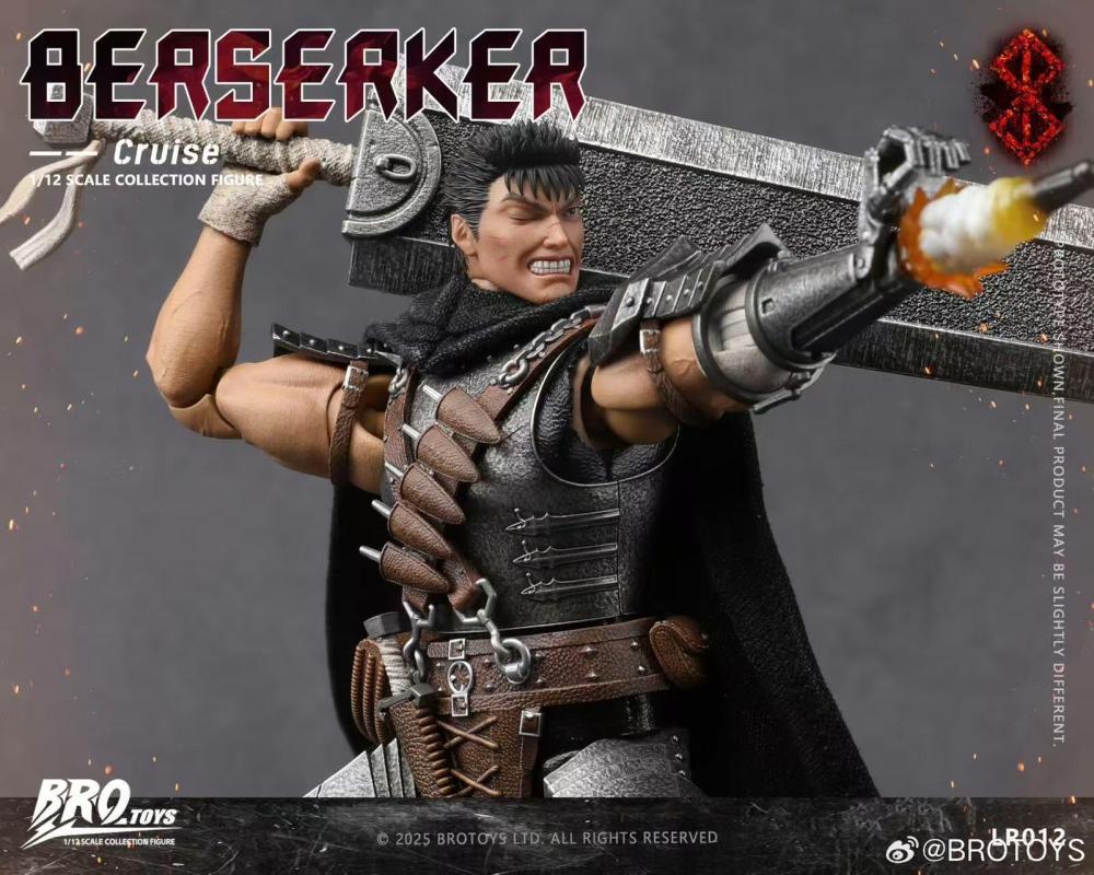 【Available】1/12 Brotoys Berserker Cruise action figure