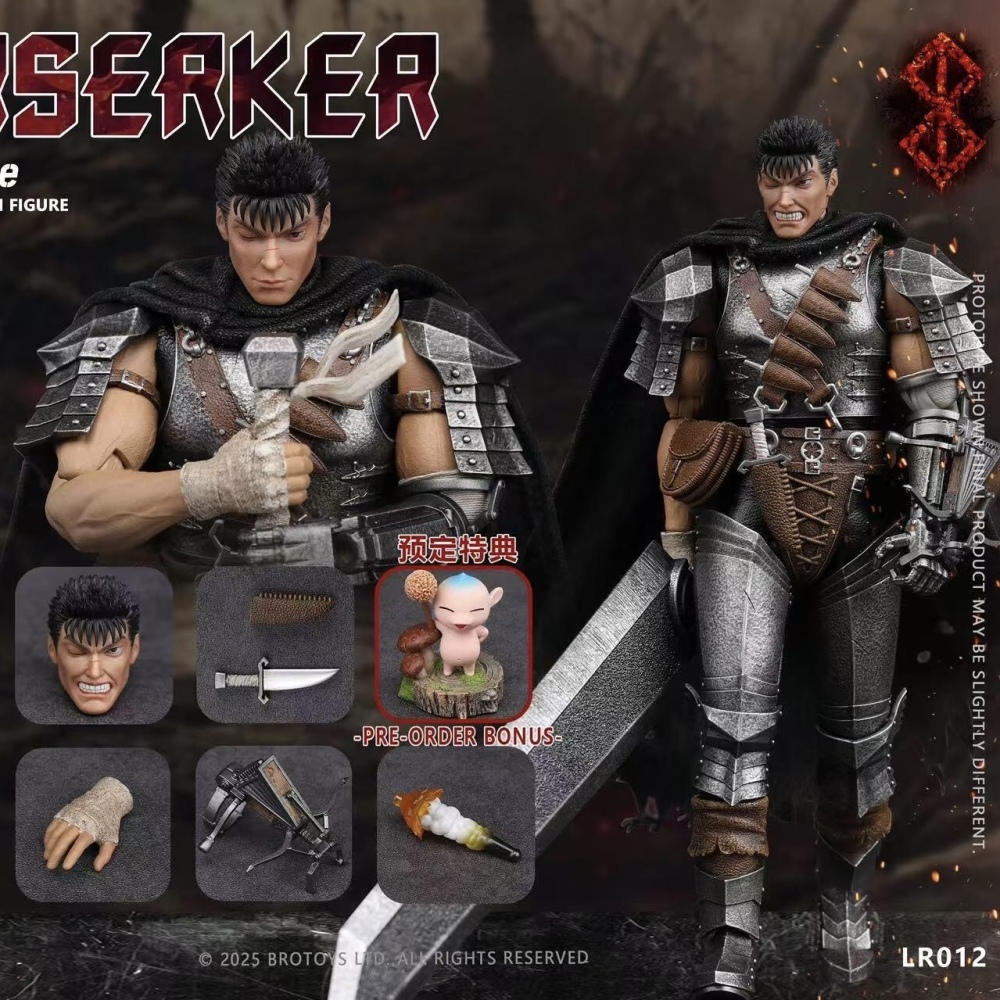 【Available】1/12 Brotoys Berserker Cruise action figure