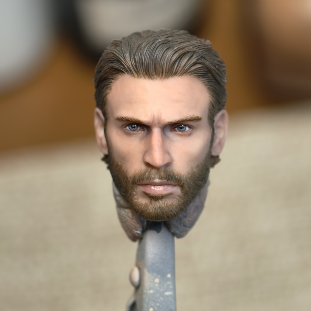 【Pre-order】1/12 Avengers 5 The Nomad Captain America head sculpture