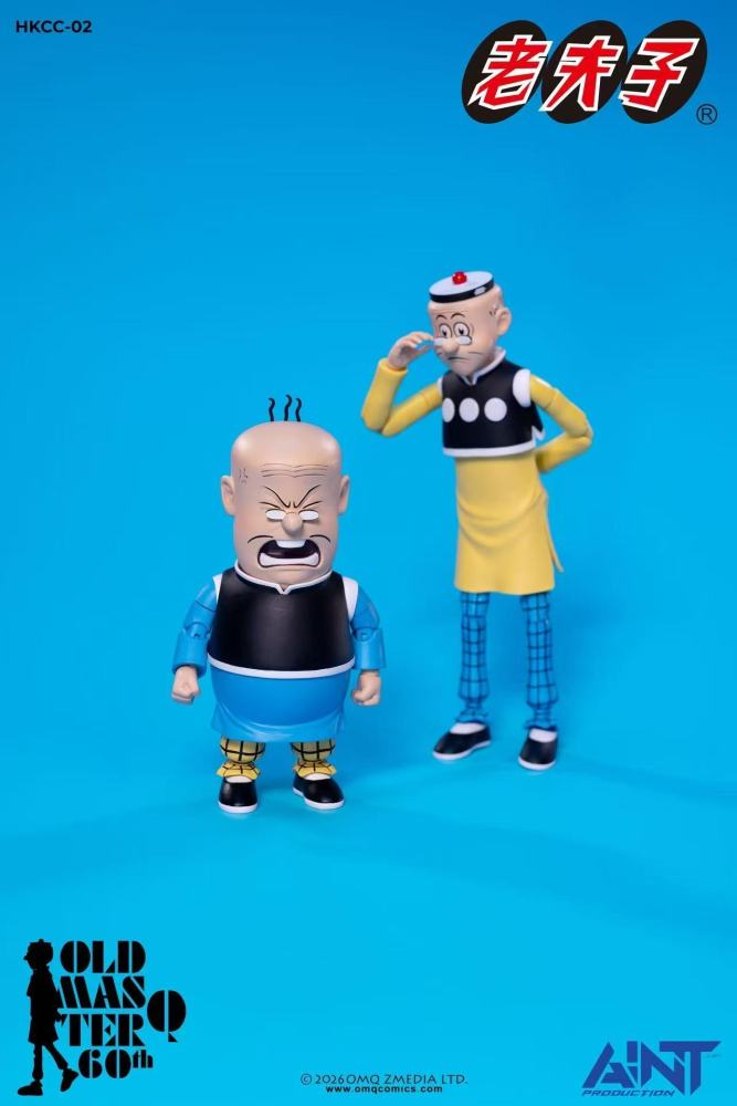 【Pre-order】1/12 AINT Production Old Master Q 60th Anniversary HKCC-02 Big Potato