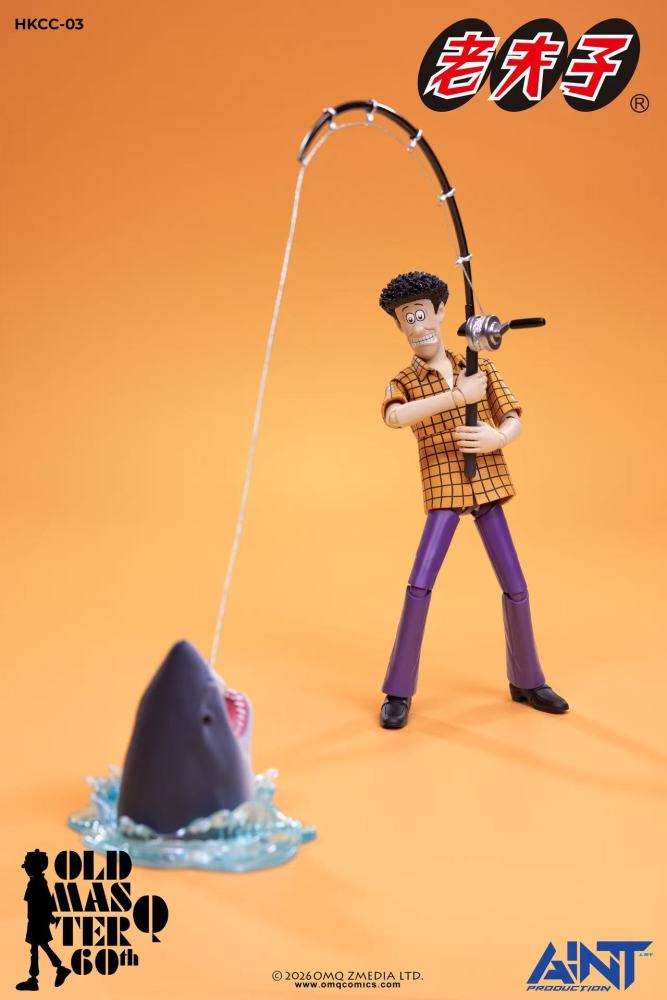 【Pre-order】1/12 AINT Production Old Master Q 60th Anniversary HKCC-03 Mr. Chin and Miss Chen Set