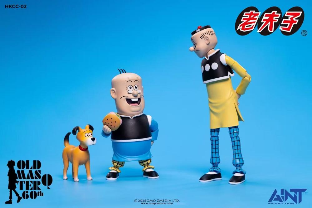 【Pre-order】1/12 AINT Production Old Master Q 60th Anniversary HKCC-02 Big Potato