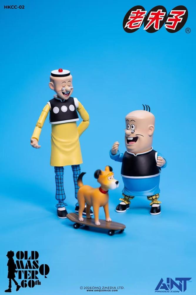 【Pre-order】1/12 AINT Production Old Master Q 60th Anniversary HKCC-02 Big Potato