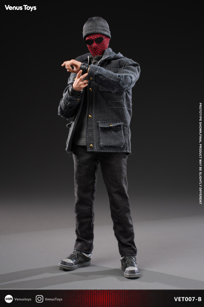 【Pre-order】1/12 Venus Toys Night Vigilante Action Figure VET007-B