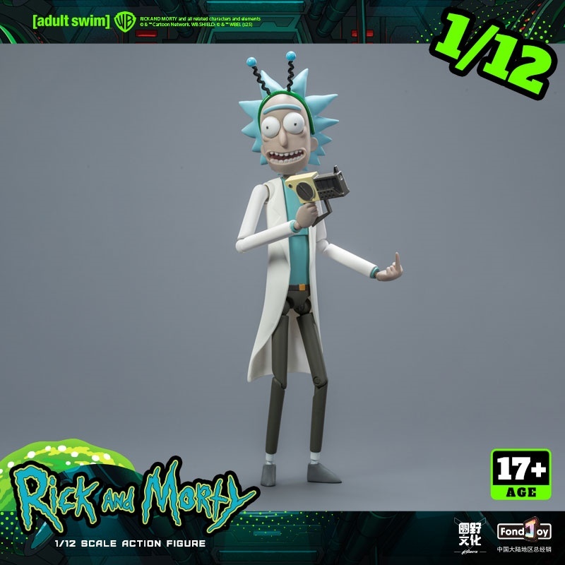 【Pre-order】1/12 fondjoy rick and morty action figure