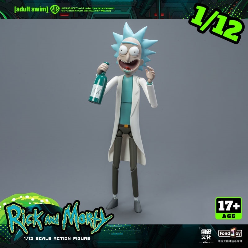 【Pre-order】1/12 fondjoy rick and morty action figure