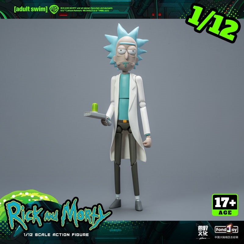 【Pre-order】1/12 fondjoy rick and morty action figure