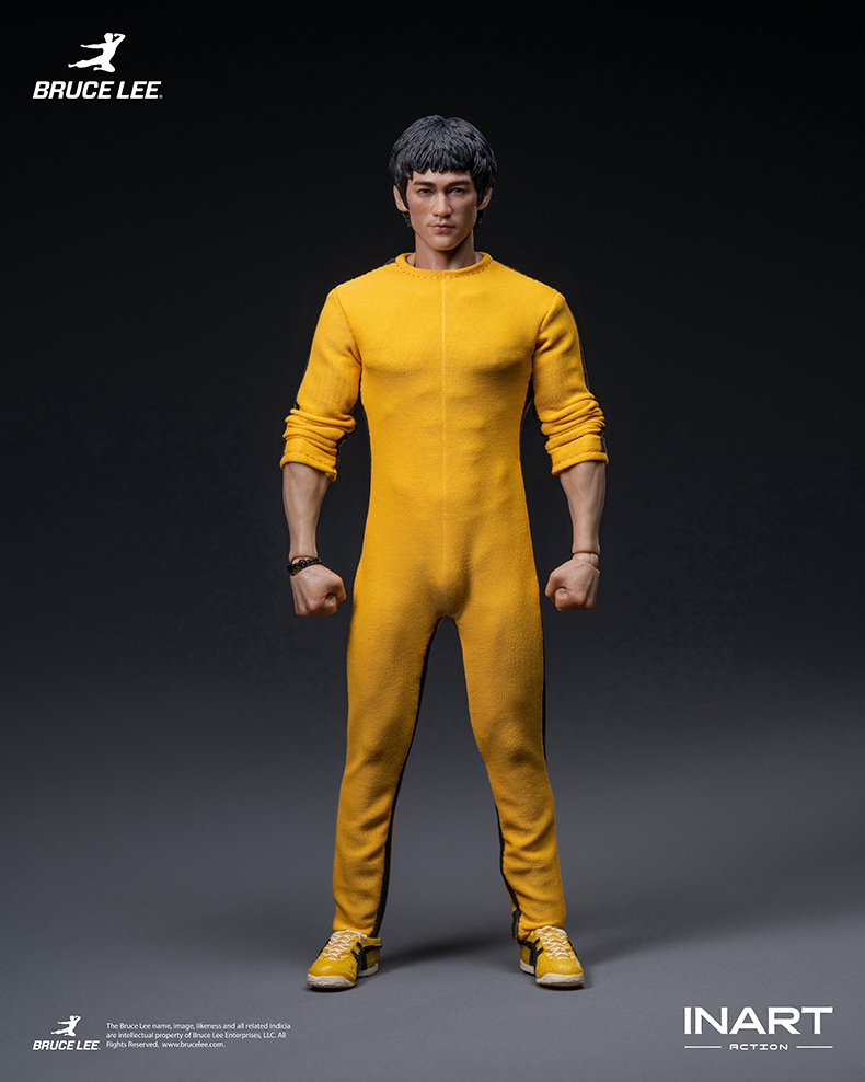 【Pre-order】1/12 inart Bruce Lee (Yellow Jumpsuit) Action Figure