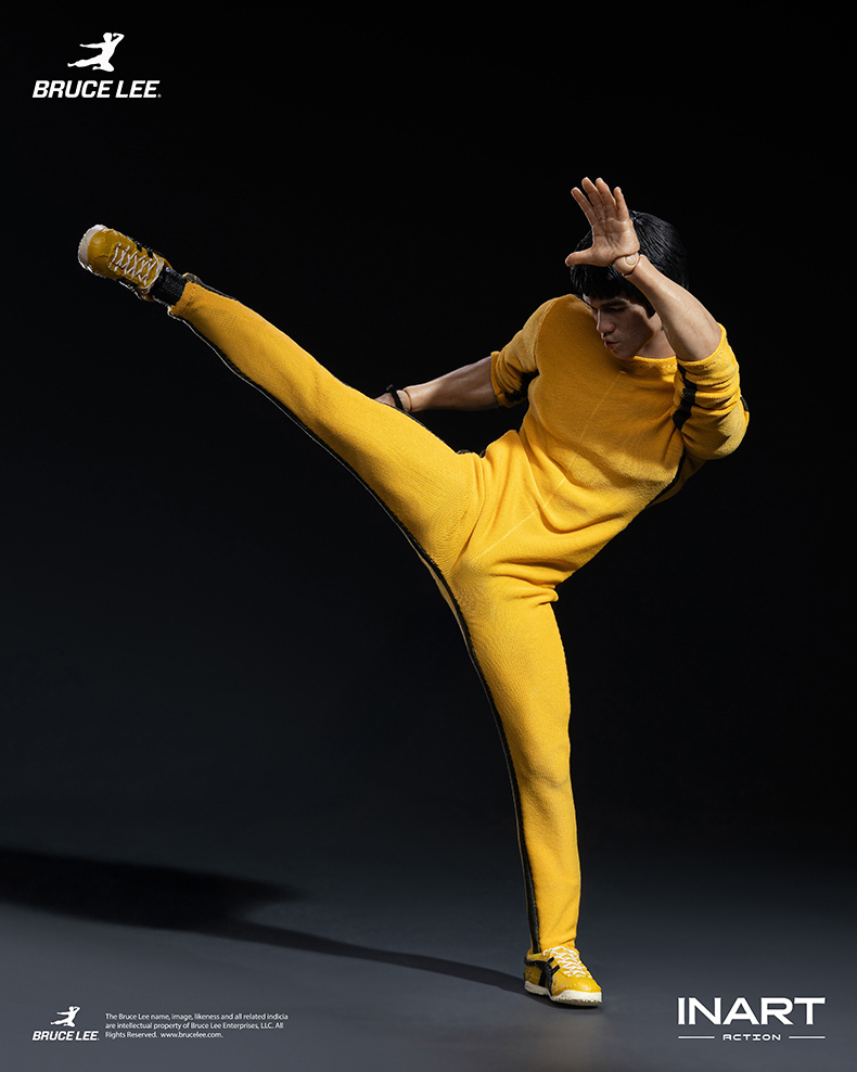 【Pre-order】1/12 inart Bruce Lee (Yellow Jumpsuit) Action Figure
