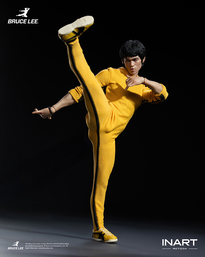 【Pre-order】1/12 inart Bruce Lee (Yellow Jumpsuit) Action Figure