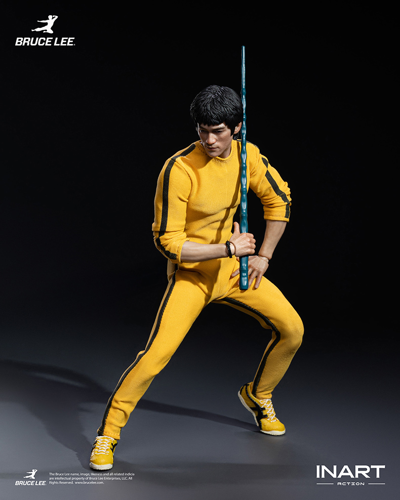 【Pre-order】1/12 inart Bruce Lee (Yellow Jumpsuit) Action Figure