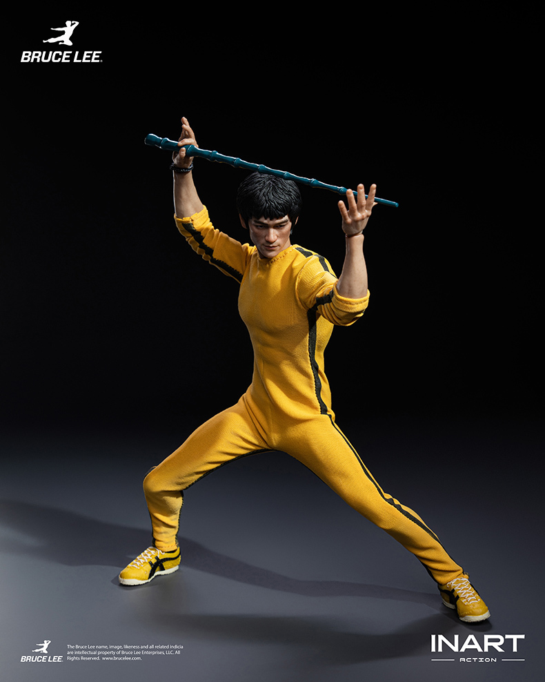 【Pre-order】1/12 inart Bruce Lee (Yellow Jumpsuit) Action Figure