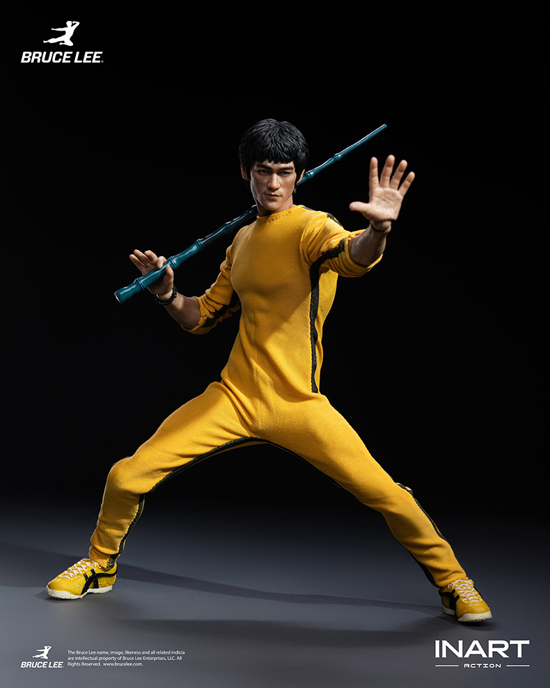 【Pre-order】1/12 inart Bruce Lee (Yellow Jumpsuit) Action Figure