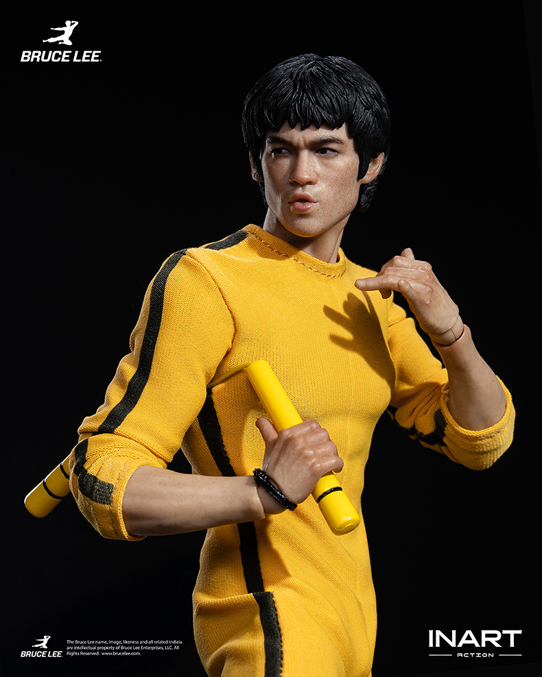 【Pre-order】1/12 inart Bruce Lee (Yellow Jumpsuit) Action Figure